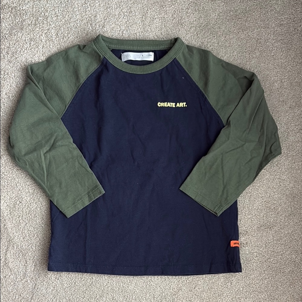 Kids Raglan Shirt - Zara Kids